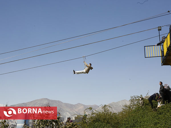 بازدید نوروزی مسافرین از برج میلاد