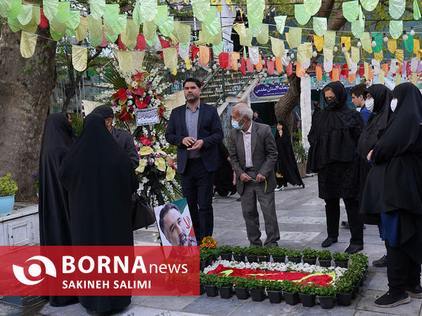مراسم چهلم شهید اسماعیل احمدی