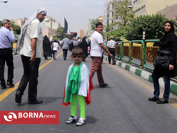 راهپیمایی روز قدس تهران