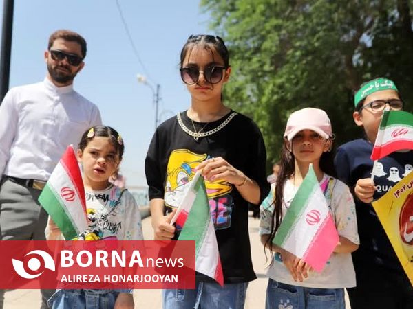 راهپیمایی روز جهانی قدس در خرمشهر