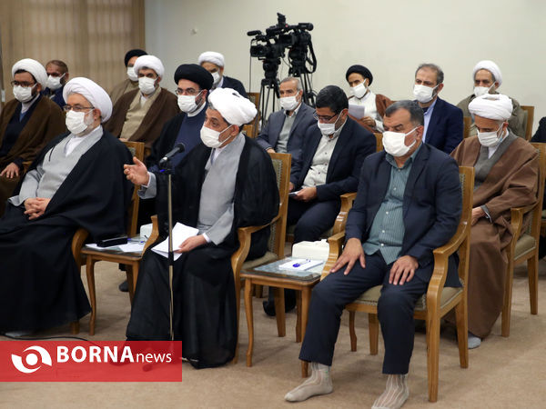دیدار دست‌اندکاران همایش حضرت حمزه(ع) با رهبرانقلاب