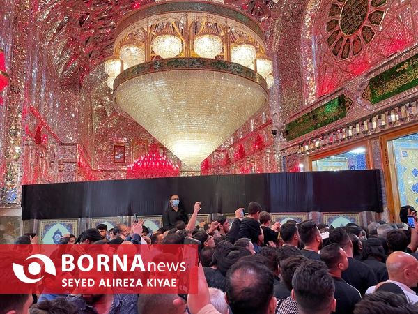 حرم حضرت علی(ع) در شب اربعین حسینی