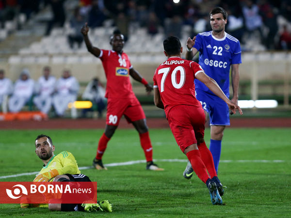 دیدار تیم های فوتبال  پرسپولیس- نسف قارشی ازبکستان