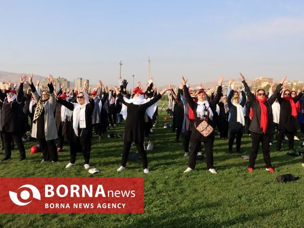 همایش پیاده روی و ورزش صبحگاهی جامعه ورزش آذربایجان‌غربی
