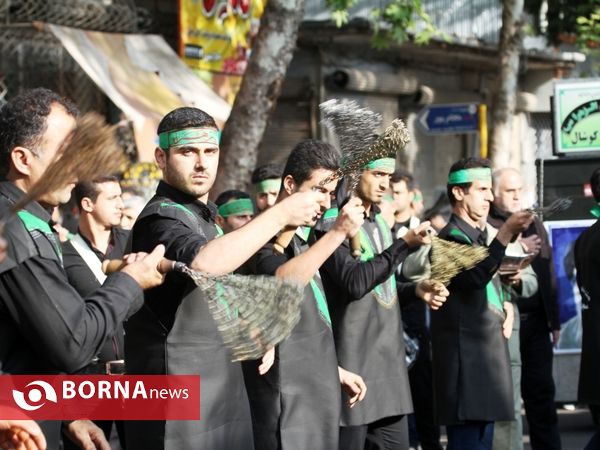 مراسم عزاداری روز عاشورا در لاهیجان