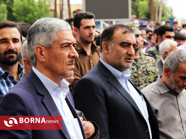تشییع مخترع شهید محمد پازوکی در سمنان
