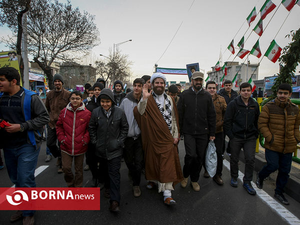 راهپیمایی روز بیست و دوم بهمن در تهران-1