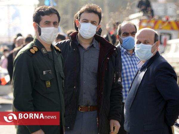 رژه نیروی های موتوری و خودرویی 22 بهمن- شهرستان قدس