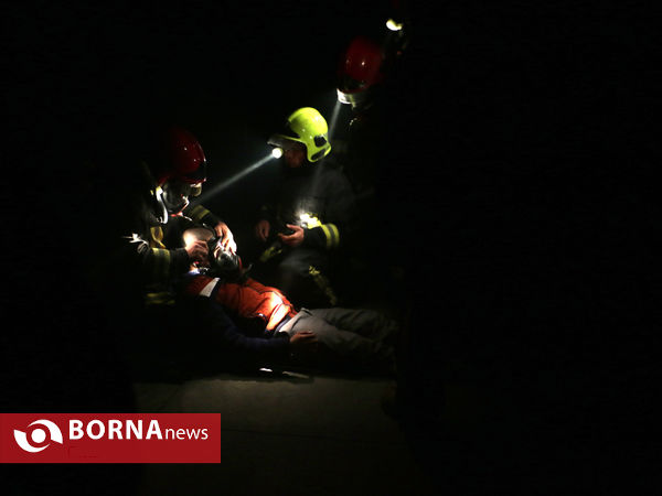 مانور لحظه صفر در برج آسمان مشهد- خراسان رضوی