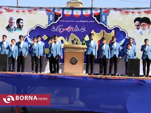 راهپیمایی خودرویی 22 بهمن در زاهدان