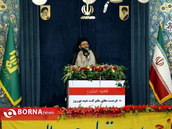 نماز جمعه لاهیجان در پایان سال 1399