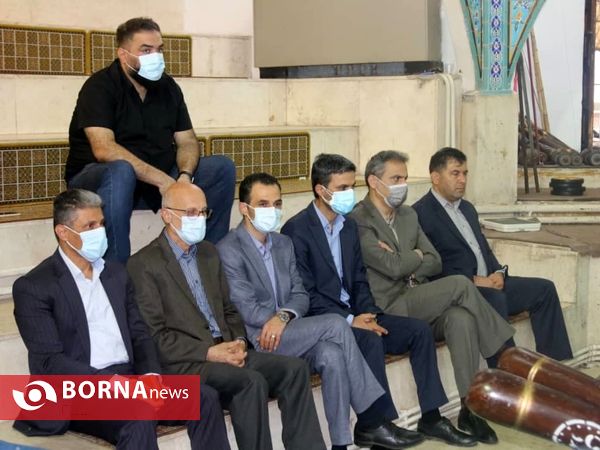 تجلیل از آتش نشانان لاهیجان در  روز خانه علی ابن ابیطالب