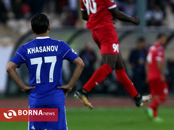 دیدار تیم های فوتبال  پرسپولیس- نسف قارشی ازبکستان