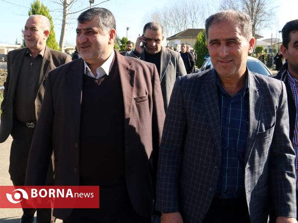آیین تشییع پیکر مادر مرحومه افشین ناظمی