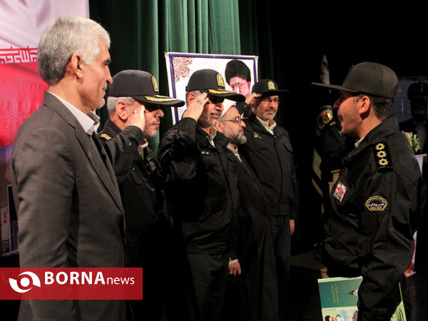 شانزدهمین همایش رووسای کلانتری ها و پاسگاههای استان فارس در شیراز