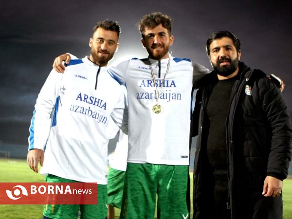 جشن قهرمانی فینال لیگ بزرگسالان هیات فوتبال شهرستان قدس