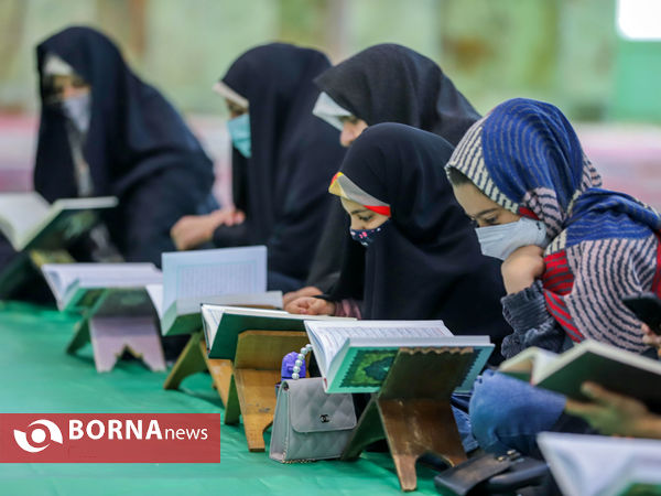 مراسم جمع خوانی قرآن کریم - امامزادگان هفتاد و دو تن ساروق