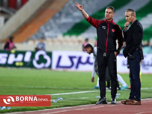 دیدار تیم های فوتبال پرسپولیس - آلومینیوم