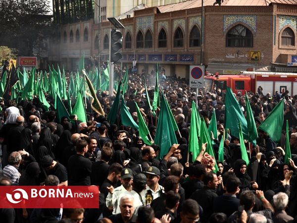 عاشورای حسینی در بازار تهران