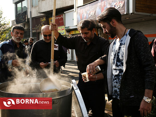 موکب های اربعین حسینی در تهران
