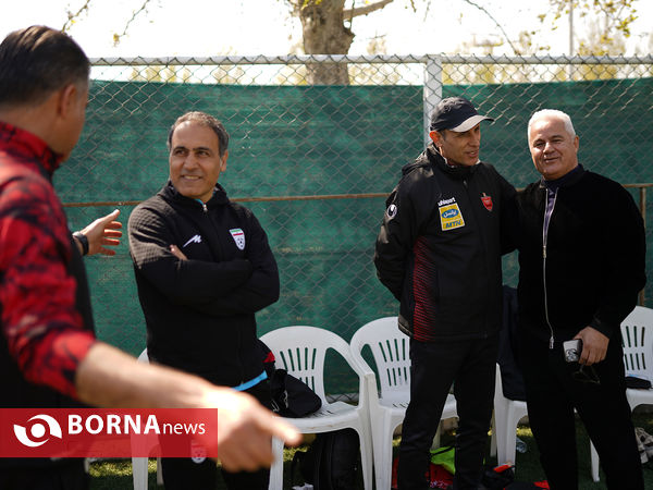 دیدار تیم ملی فوتبال امید ایران - پرسپولیس