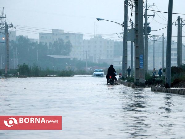آبادان سه روز بعد از بارندگی