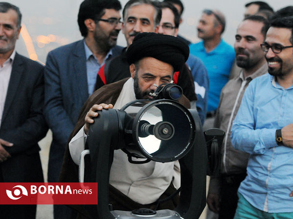 استهلال ماه شوال در غرب تهران
