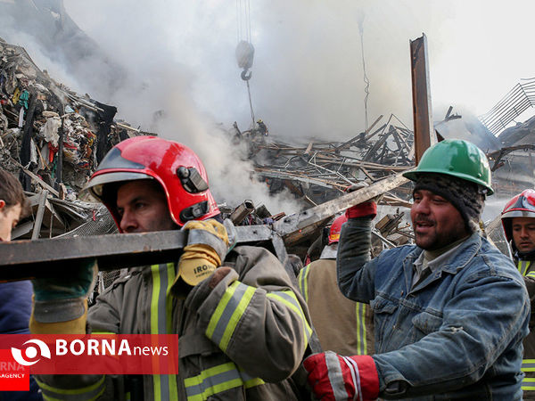 آتش‌سوزی و ریزش ساختمان پلاسکو