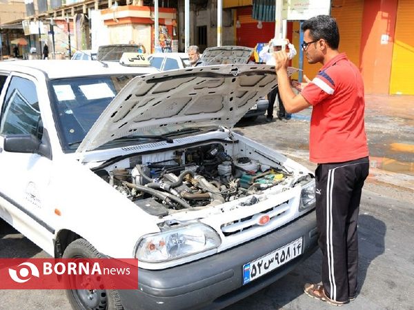 گرمای هوا در اهواز