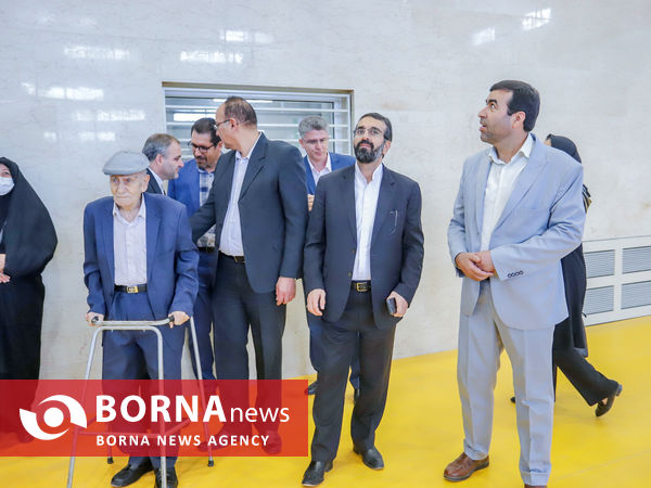 افتتاح مجتمع فرهنگی ، ورزشی شهید عباس ابراهیمی