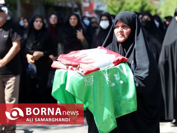 پیاده روی جاماندگان اربعین در بندرانزلی