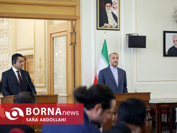 دیدار وزرای خارجه ایران و سریلانکا