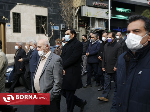 تشییع پیکر مرحوم اسماعیل جبارزاده