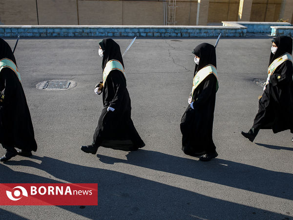 اعطای درجه به دانش آموختگان دانشگاه علوم انتظامی