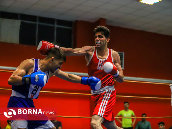 مسابقات بوکس قهرمانی بزرگسالان استان مرکزی