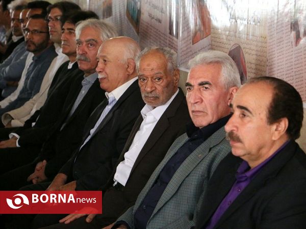 آیین رونمایی از پلاک افتخار علی عبد احد، خبرنگار و پیشکسوت رشته بسکتبال