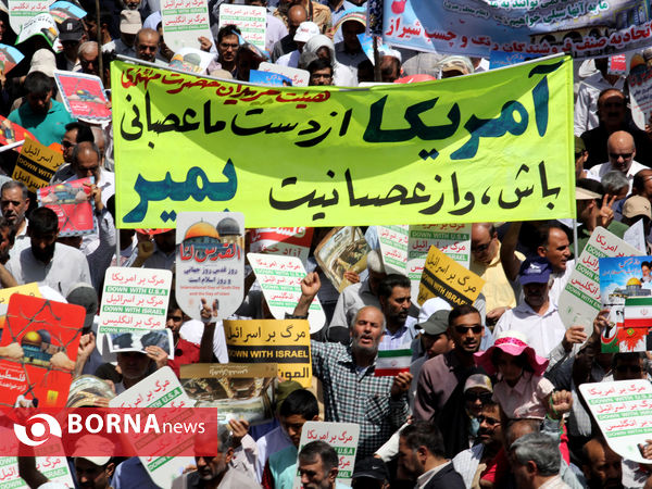 راهپیمایی روز قدس در شیراز