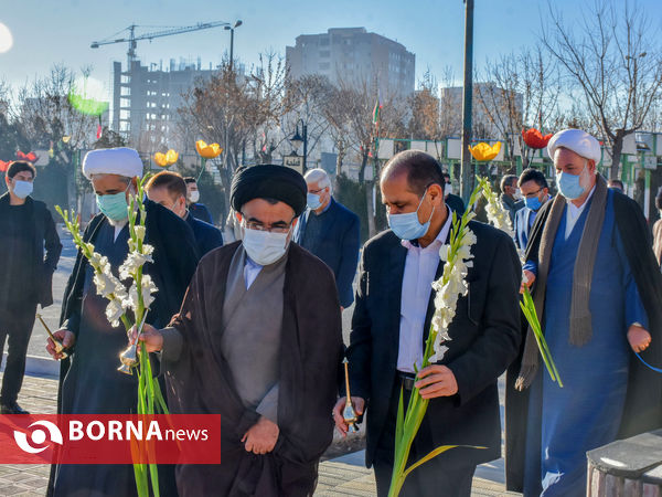 گلباران گلزار شهدای اراک