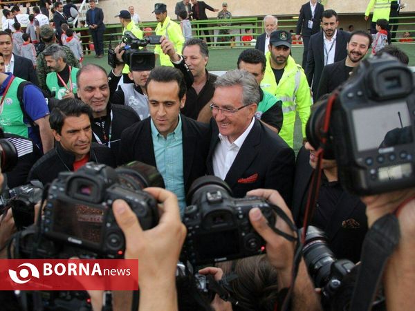 دیدار تیم های فوتبال پرسپولیس- سپیدرود رشت