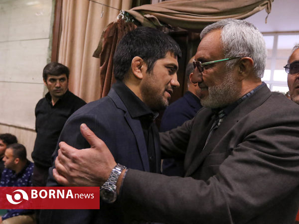 مراسم ختم پدر علیرضا دبیر