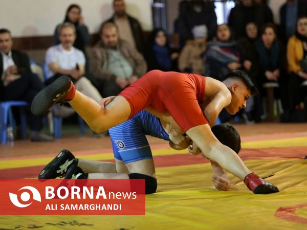 مسابقات کشتی دانش آموزی رده سنی نونهالان