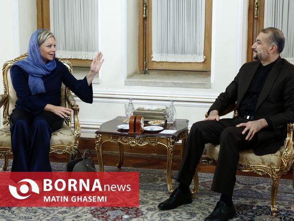 دیدار وزیر امور خارجه ایران با نماینده دبیرکل سازمان ملل در امور عراق