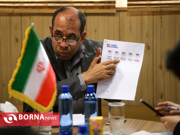 نشست خبری رییس فدراسیون تیر و کمان