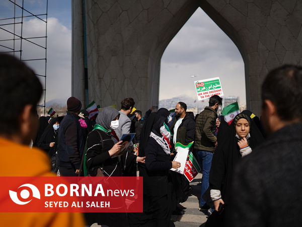 راهپیمایی ۲۲ بهمن - میدان آزادی تهران