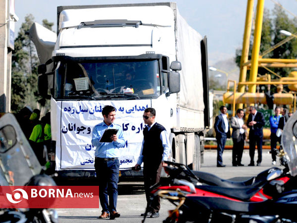 سومین محموله کمک های جامعه ورزش و جوانان استان تهران  به هموطنان سیل زده کشور