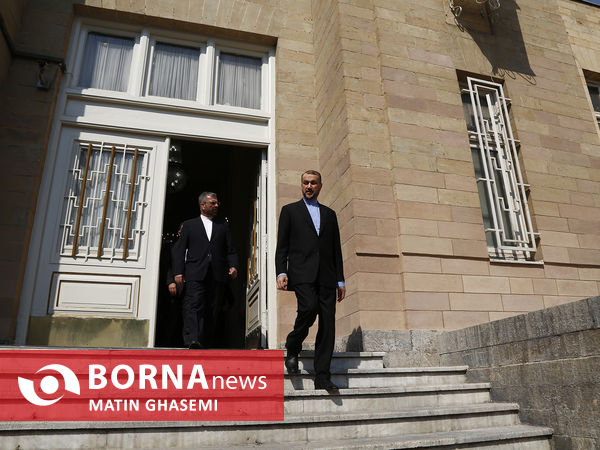 دیدار وزرا خارجه ایران و بلاروس