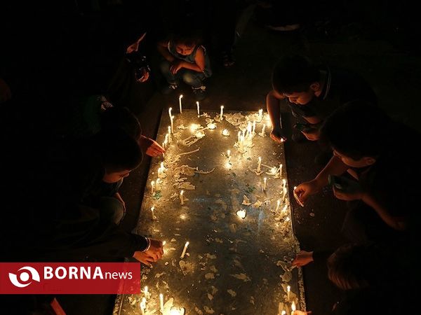شام غریبان در محله گلوبندک تهران