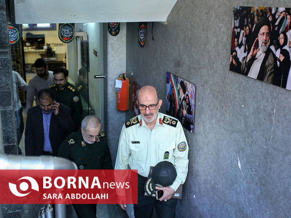 حضور فرمانده قرارگاه مرکزی مهارت آموزی نیروهای مسلح در خبرگزاری برنا