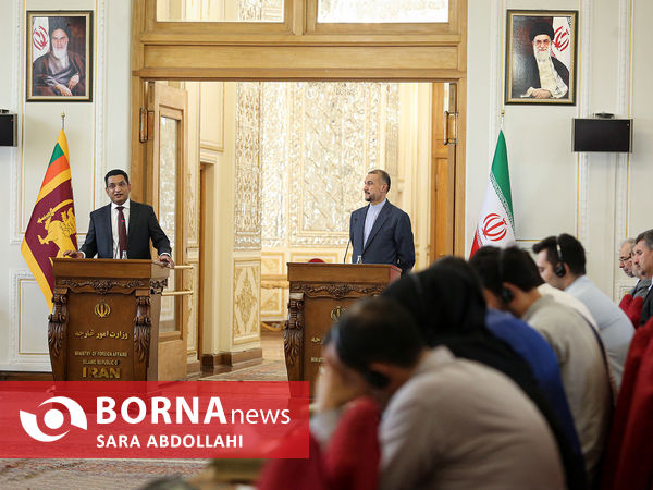 دیدار وزرای خارجه ایران و سریلانکا