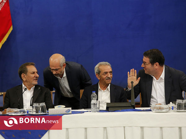 نشست روسای اتاق های بازرگانی با معاون اول ریاست جمهور